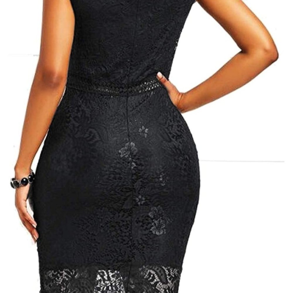 Women's elegant lace dress